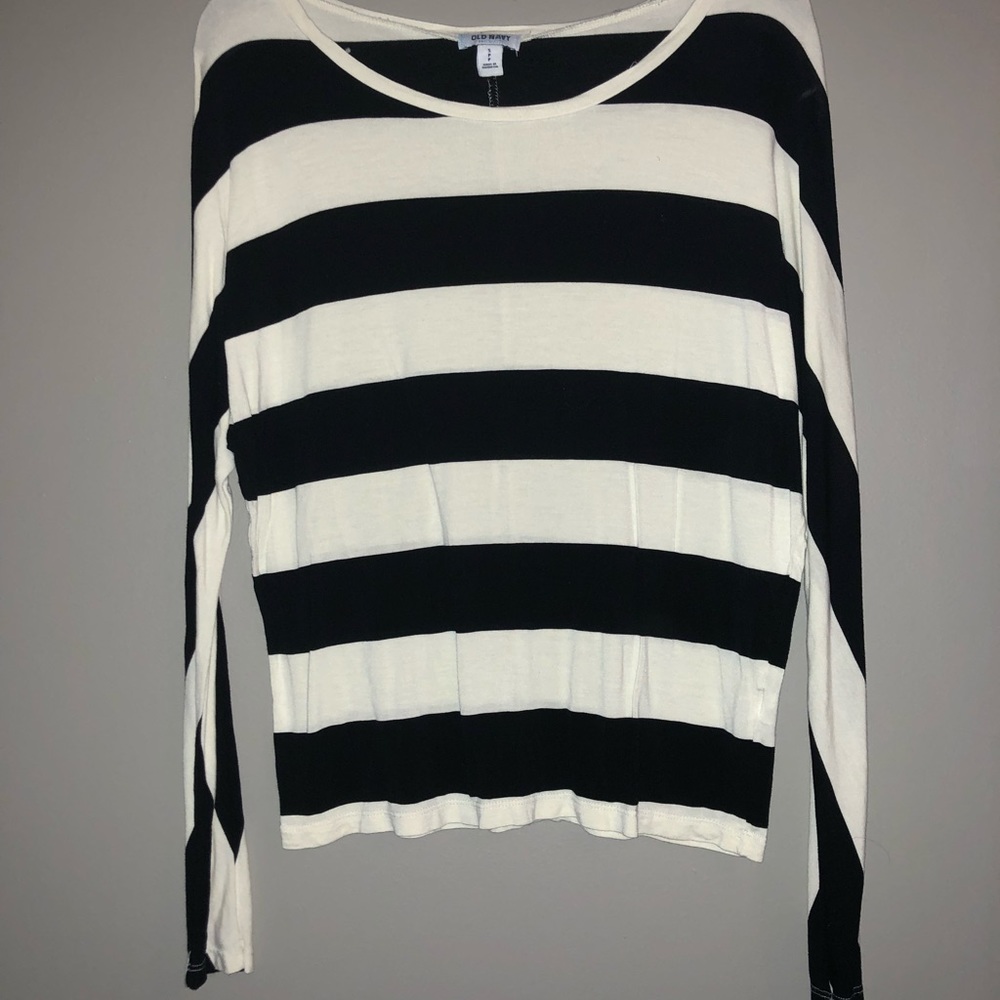 Old navy long sleeve striped top
